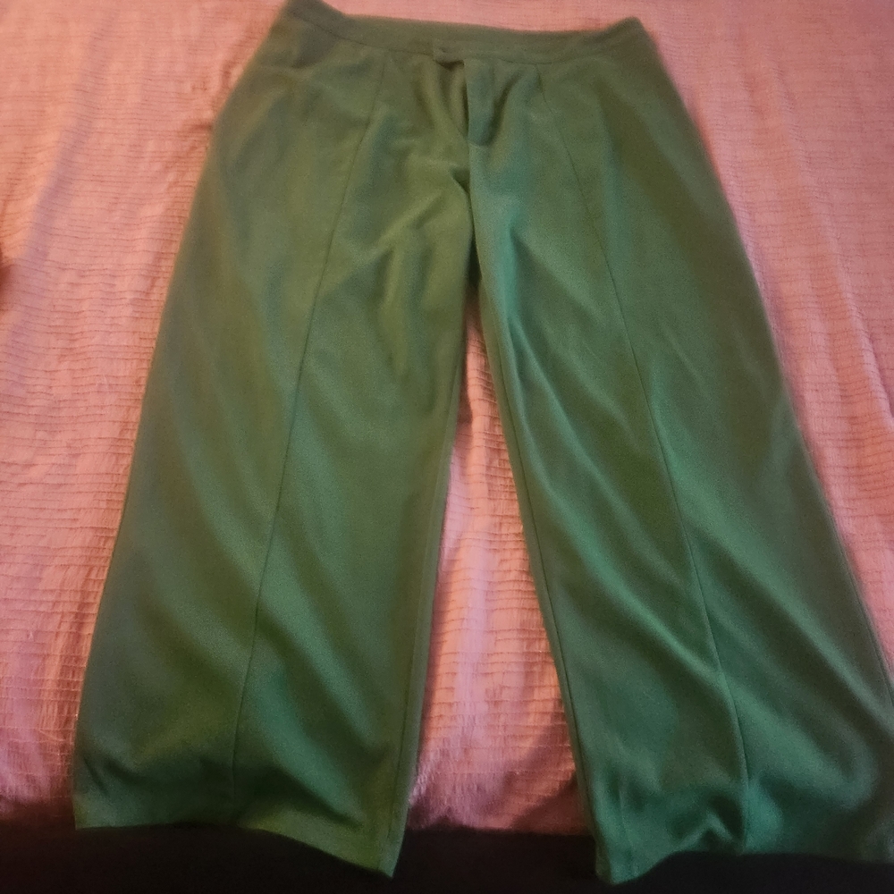 SHEIN Curve Emerald Trousers